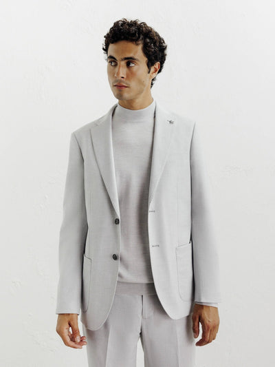 Veste ville en flanelle gris c - IZAC