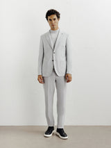 Veste ville en flanelle gris c - IZAC