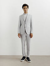 Veste ville en flanelle gris c - IZAC