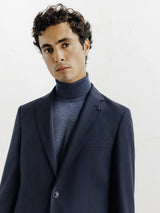 Veste ville en flanelle marine - IZAC