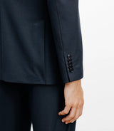 Veste ville à capuche marine - IZAC