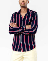 Casual shirt with deckchair stripe