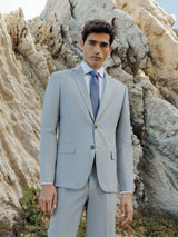 Costume 2 boutons gris - IZAC