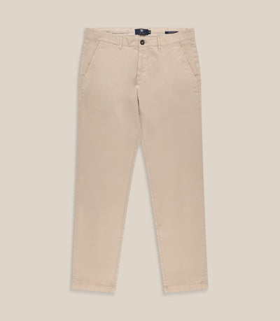 Pantalon coton stretch beige - IZAC