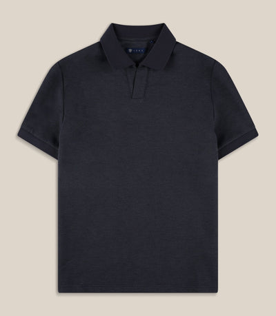 Polo armuré marine - IZAC