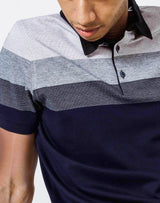 Navy Gradient Polo