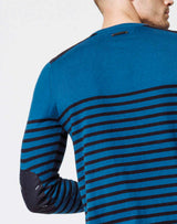 Blue Striped Sweater