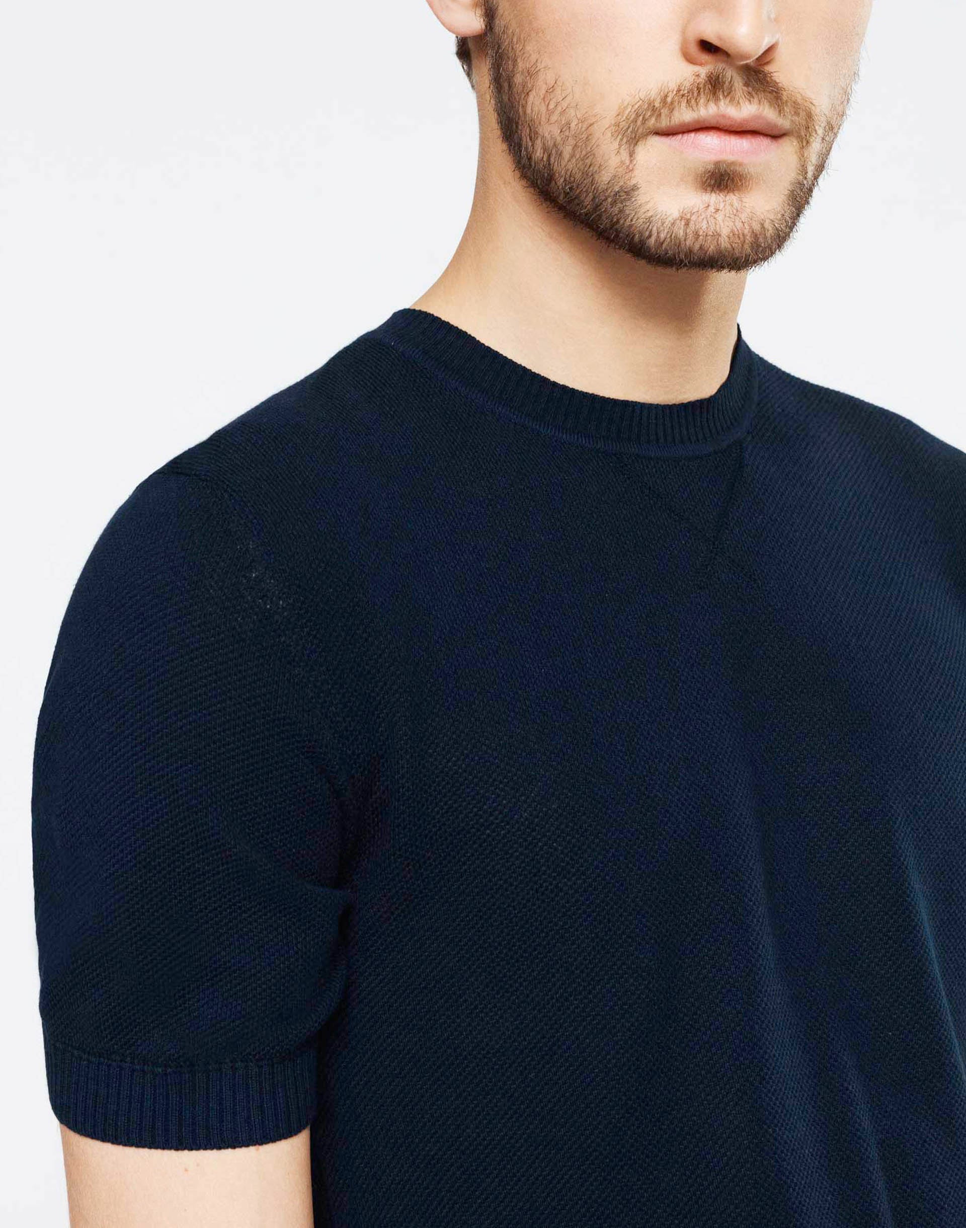 Fancy navy sweater