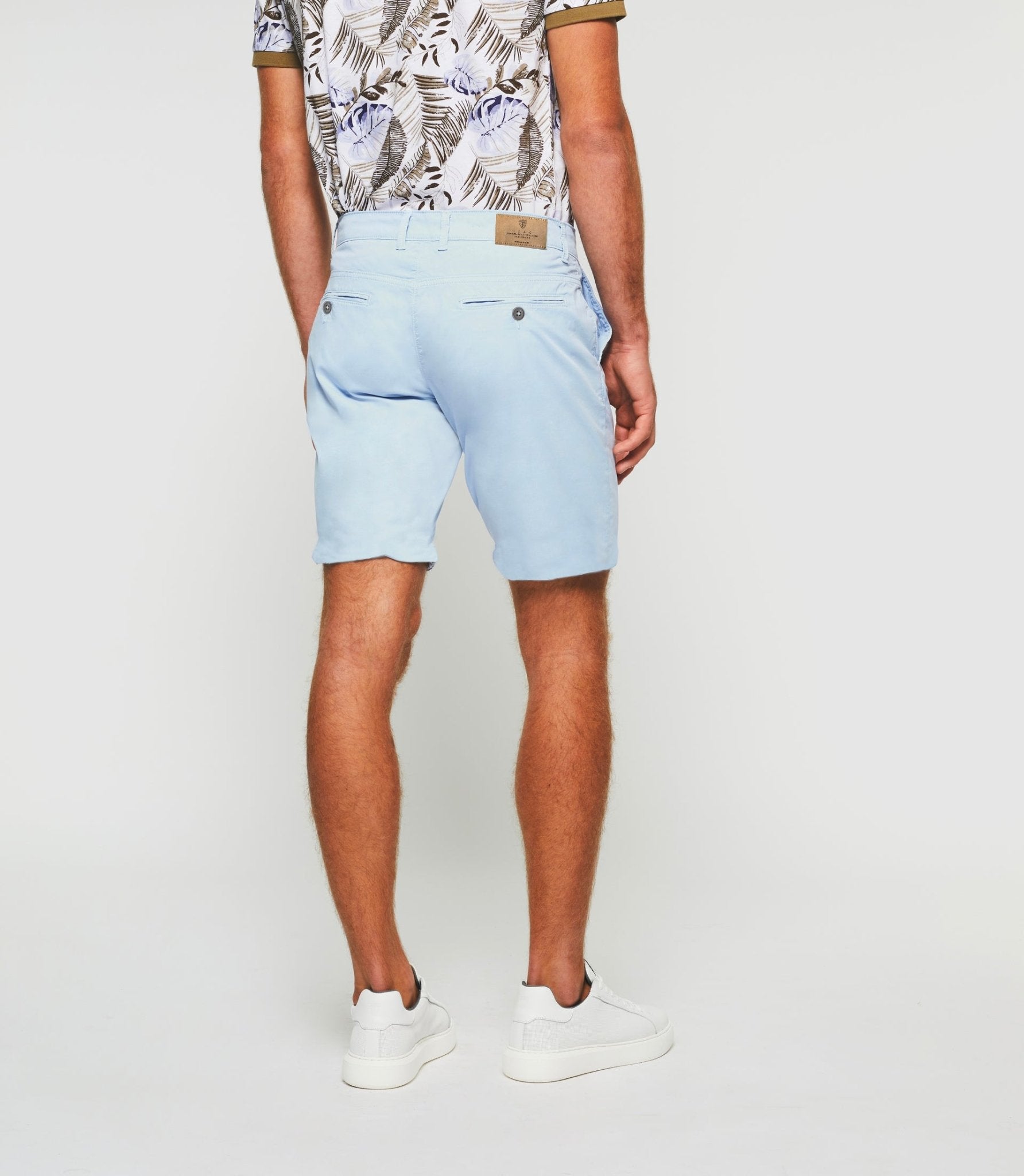 Bermuda bleu ciel SLOWLYOUT - IZAC