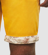 Slowly" fancy yellow shorts