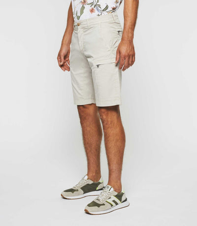 Bermuda cargo beige mastic "Sun" - IZAC