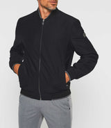 Blouson teddy léger noir "Ramsay" - IZAC