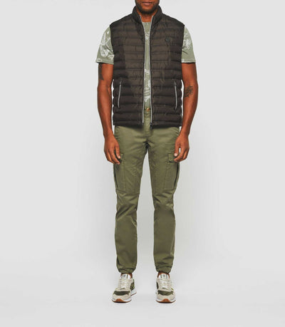 Doudoune sans manches kaki "Rito" - IZAC