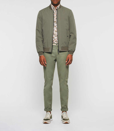Blouson teddy léger kaki "Ron" - IZAC