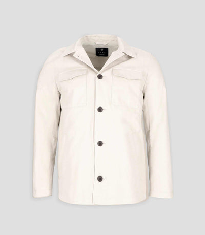 Blouson 2 poches beige mastic REC - IZAC