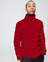 Blouson capuche rouge - IZAC