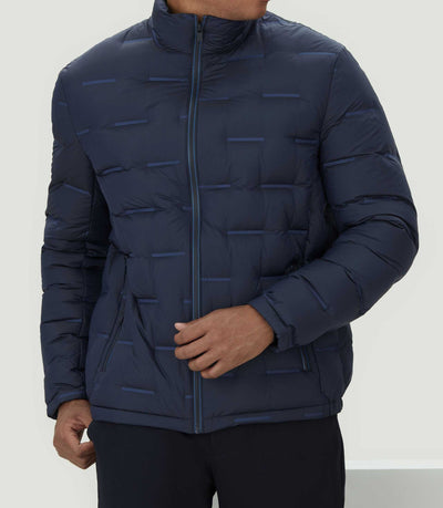 Blouson teddy marine "Timotee" - IZAC