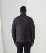 Blouson matelassé noir "Freddie"