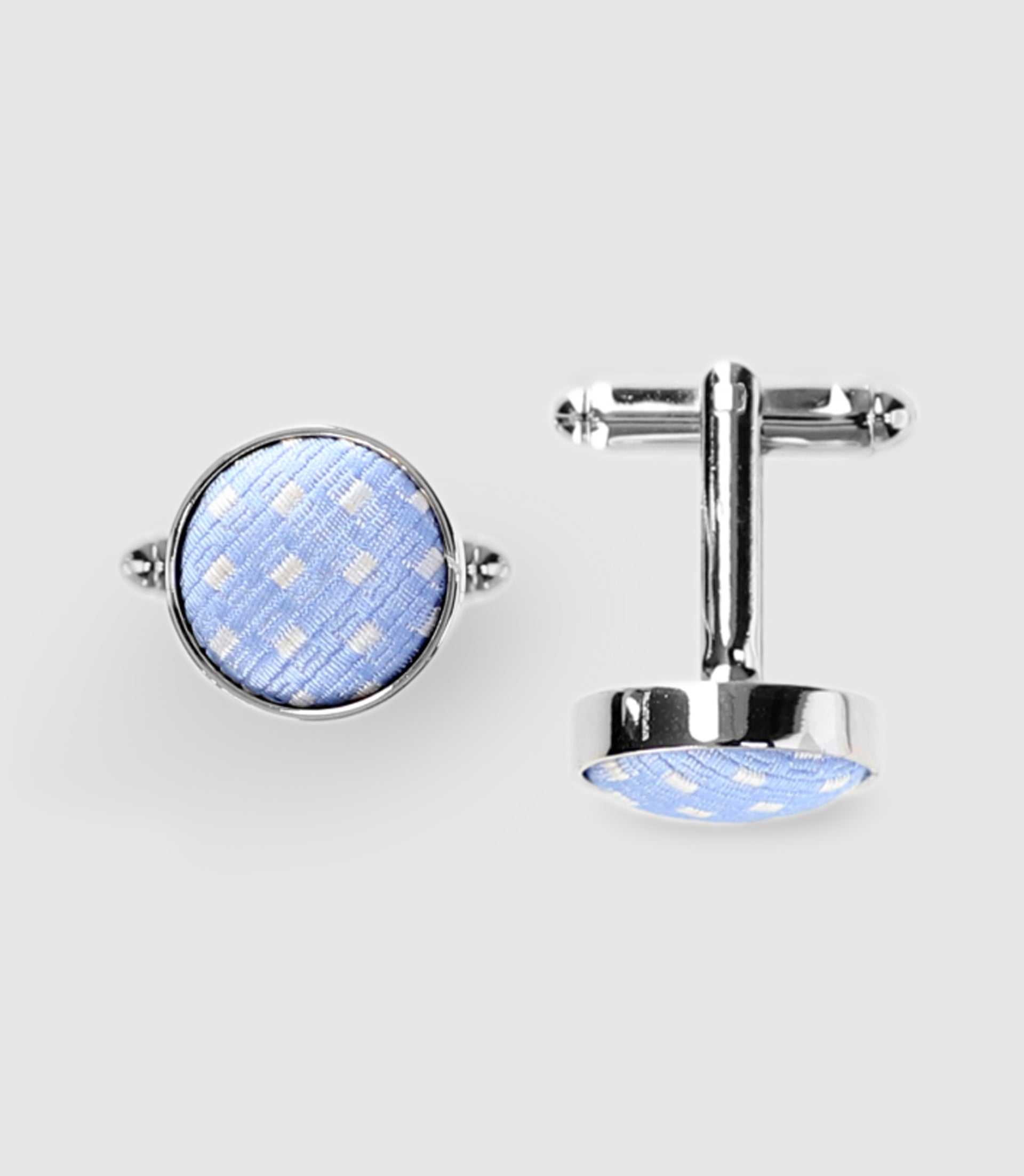 Boutons de manchette bleu ciel UGO - IZAC