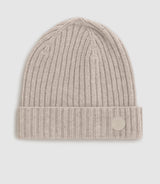 Bonnet en maille beige YEIMY - IZAC