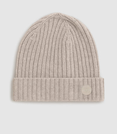 Bonnet en maille beige YEIMY - IZAC