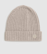Bonnet en maille beige YEIMY - IZAC