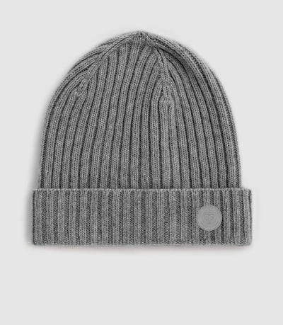 Bonnet en maille gris chiné YEIMY - IZAC