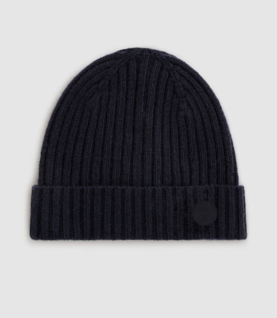 Bonnet en maille marine YEIMY - IZAC