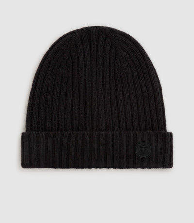 Bonnet en maille noir YEIMY - IZAC