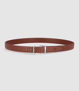 Ceinture 35mm en cuir marron NOA - IZAC