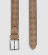 Ceinture 35mm en cuir marron clair CRAIE - IZAC