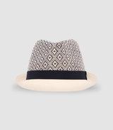 Chapeau à motifs marine - IZAC