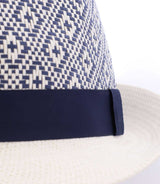 Chapeau à motifs marine - IZAC