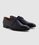 Derby cuir bleu "Eliad" - IZAC