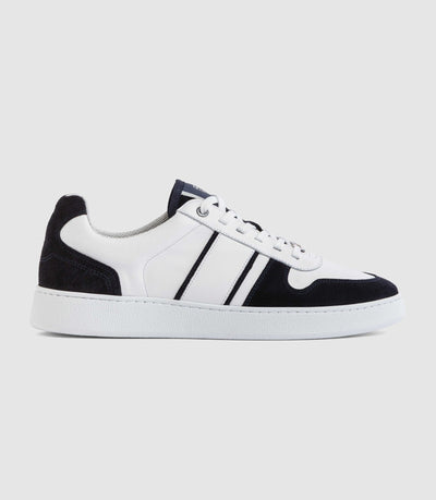 Sneakers marine - blanche "Gaspard" - IZAC