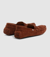 Mocassin en daim camel "Geoffray" - IZAC