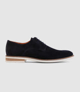 Derby suede marine "Giuseppe" - IZAC