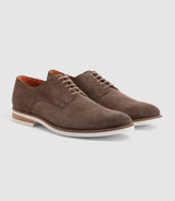 Derby suede taupe "Giuseppe" - IZAC