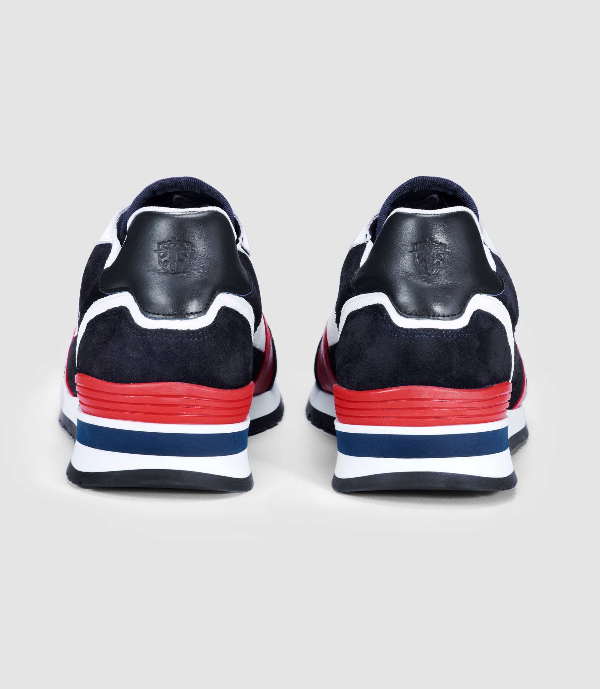 Sneakers marine, rouge et blanche "Elisa" - IZAC