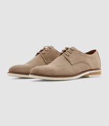 Emerico" beige suede derby