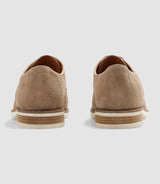 Emerico" beige suede derby