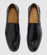 Erasmus" black moccasin