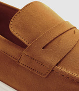 Mocassin en daim ocre EMILE