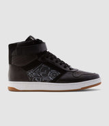 Sneakers en cuir noir "Clement" - IZAC