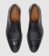 OCTAVIO anthracite leather Derby