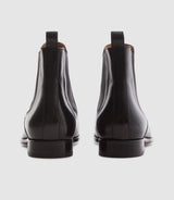 Bottines en cuir noir OTIS - IZAC