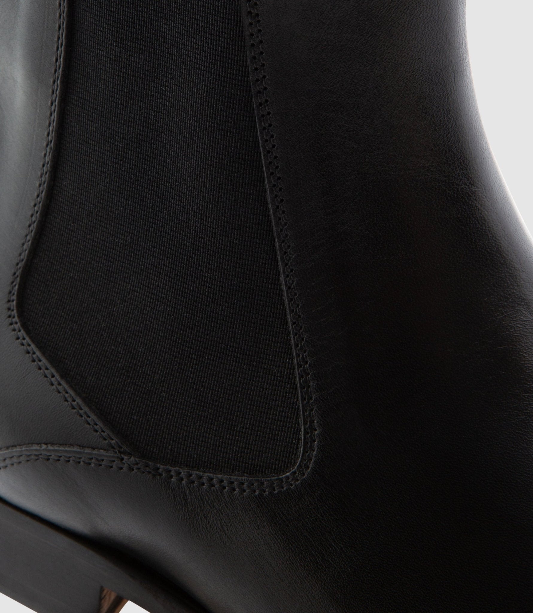 Bottines en cuir noir OTIS - IZAC