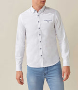 Chemise casual coton blanc "Sephoever" - IZAC