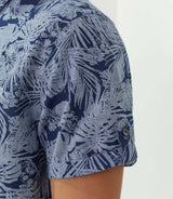 Chemise casual marine "Talasout" - IZAC