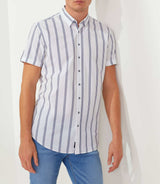 Chemise casual blanc "Tameo" - IZAC